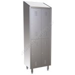 Ανοξείδωτη ντουλάπα ιματιοθήκη για 4 άτομα